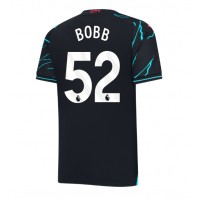 Camisa de Futebol Manchester City Oscar Bobb #52 Equipamento Alternativo 2023-24 Manga Curta